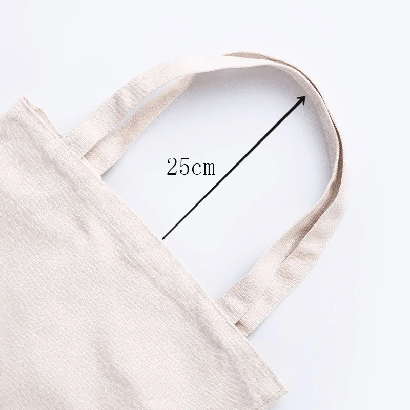 Холщовая Сумка-тоут для покупок 2 шт. многоразовая Экологически чистая