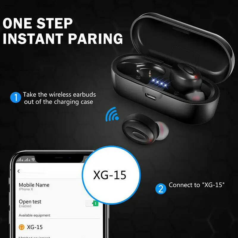 MFRT Мини Bluetooth 5 0 наушники Близнецы Беспроводная гарнитура спортивные стерео