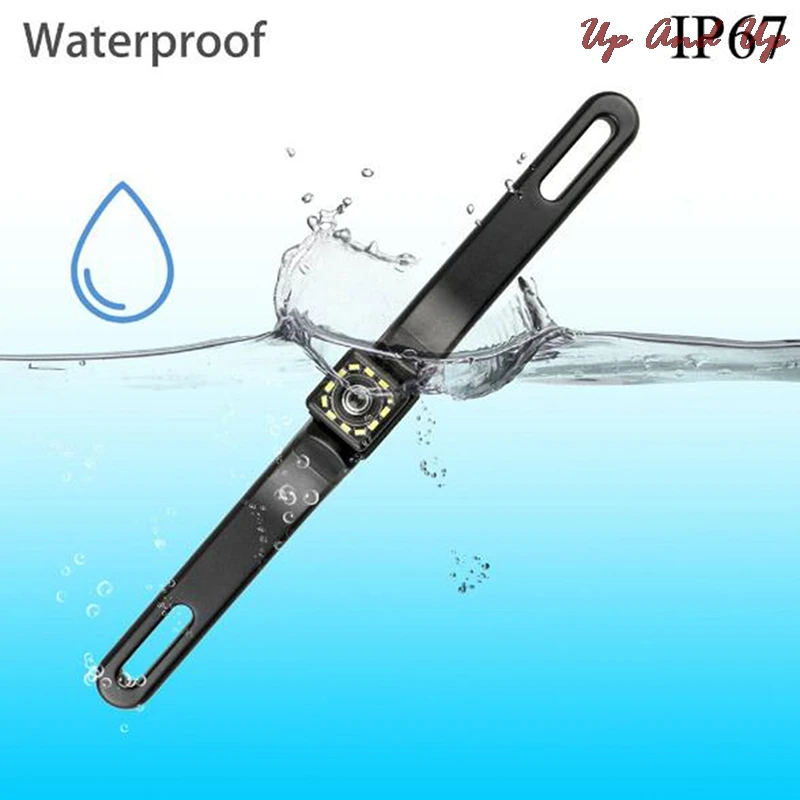 

Waterproof 170 Degree HD Car RearView Reverse Backup Camera License Plate Night Vision
