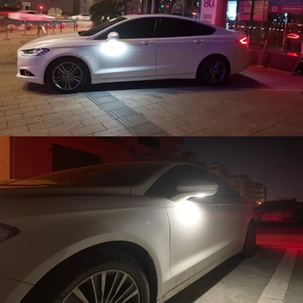2 шт. Добро пожаловать светильник для Ford Fusion 3 Фокус MK2 Mondeo MK4 Explorer Телец