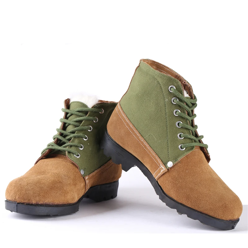 

Men Hiking Shoes Snow Boots Patchwork Outdoor Skidproof Keep Warm Boot Male Lace Up Non-slip Sneakers Climb Mountain AA11995