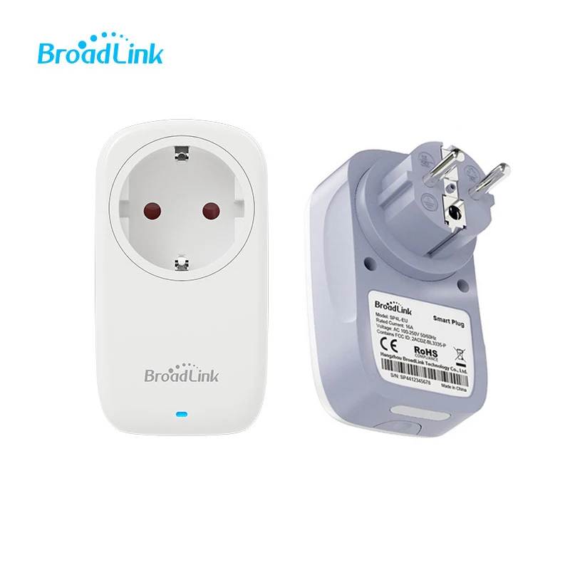 16A BroadLink SP4L Wi-Fi Smart Plug Европейская Сетевая розетка пульт дистанционного управления