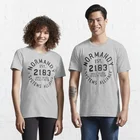 Спортивная футболка SSV из нордии  Спортивный стиль с эффектом массы  Футболка с черным принтом