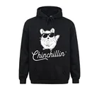 Модные женские и мужские толстовки с длинным рукавом Chinchillin, забавные толстовки для влюбленных Chinchilla, аниме одежда