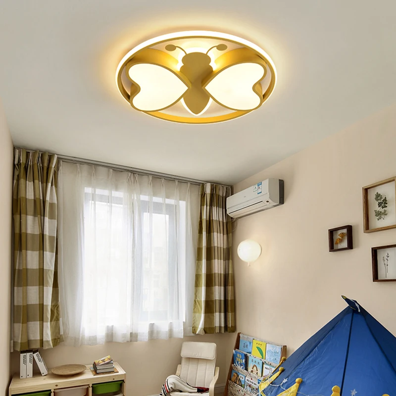 Скандинавская бабочка украшение для дома спальни умная светодиодная лампа