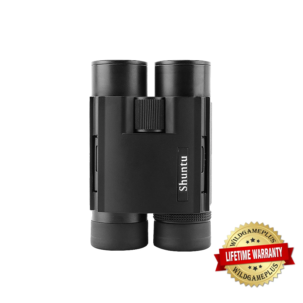 Shuntu ED-Binocular compacto de tamaño pequeño, Prisma óptico de alta calidad, 10x2 5/8x20, BAK4 Real