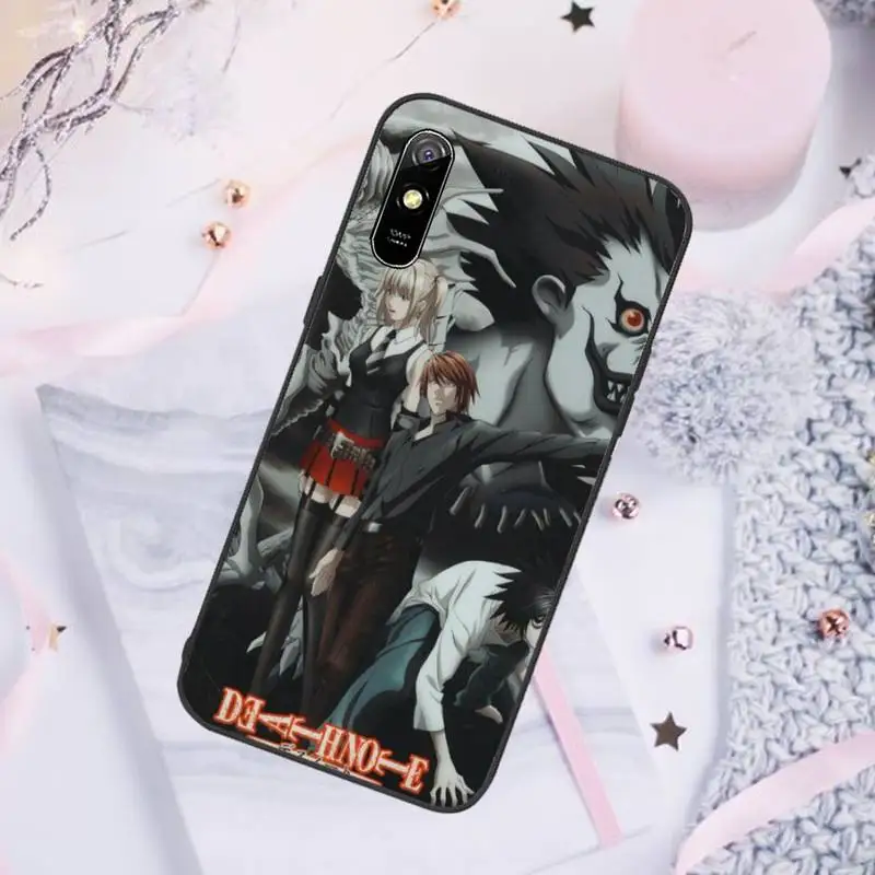 

Death Note Ryuk kira Phone Case For Xiaomi Mi Redmi Note 7 8 9 pro 8T 9T 9S 9A 10 Lite pro