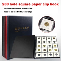 pccb high quality put 200 piecescoins album for fit cardboard coin holders professional coin collection book bitcoin collection