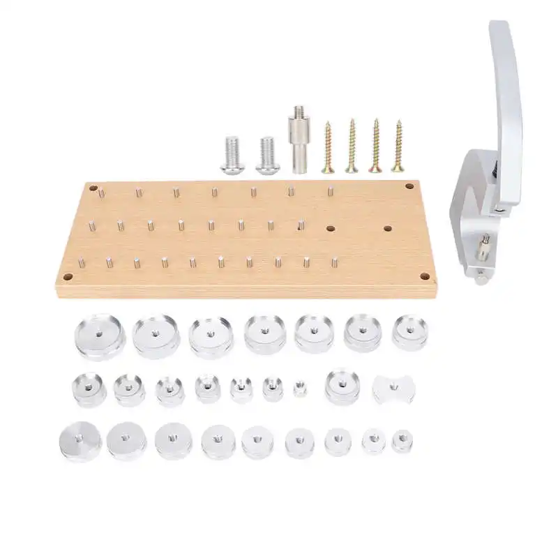 

Watch Cover Pressing Tool Set Aluminium Alloy Watch Back Case Pressing Machine for Watch Repairing