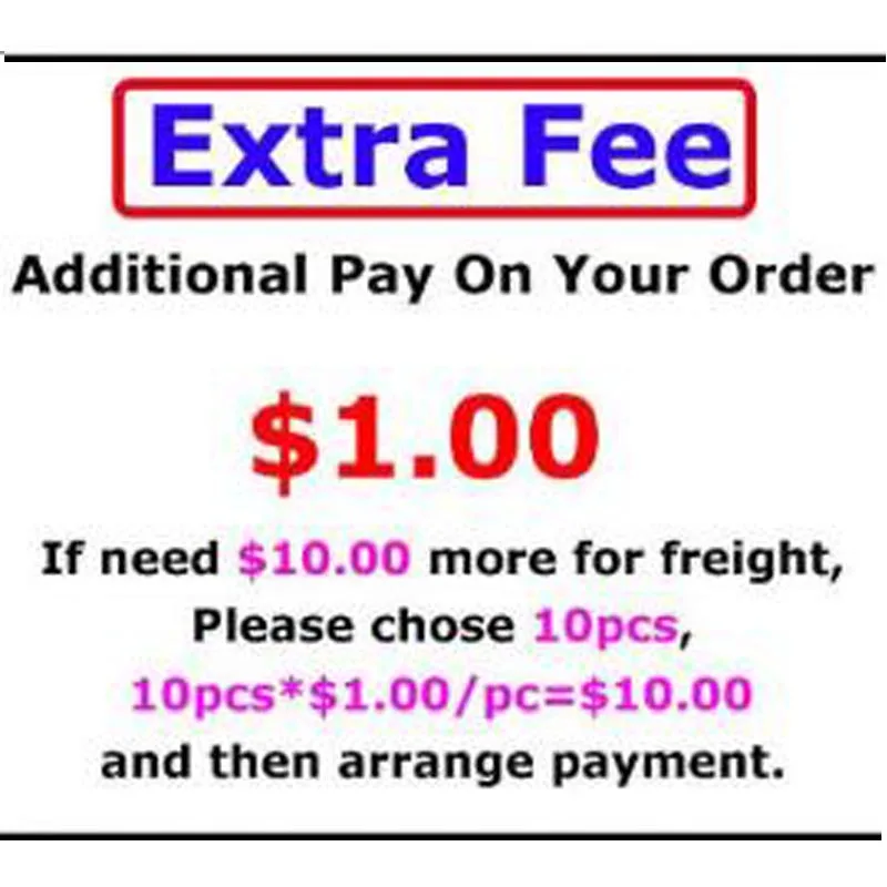 

Extra Fee Ship