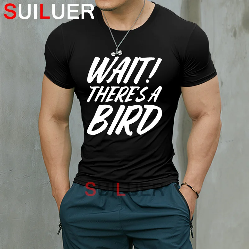 

Funny Bird Watching Gifts Bird Watcher Birding Birdwatching Sports Top T-Shirts Prevailing Leisure Men Breathable T Shirt Tees