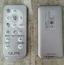 Пульт дистанционного управления для проектора Vivitek QUMI Q5 Q2 Q7|projector remote control|remote