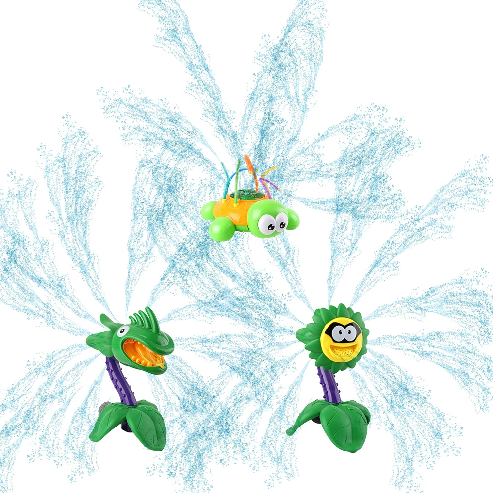 

Garden Sprinkler Baby Bath Toy Cartoon Flower Rotating Sprinkler Baby Bathroom Educational Bath Toy Swimming Game