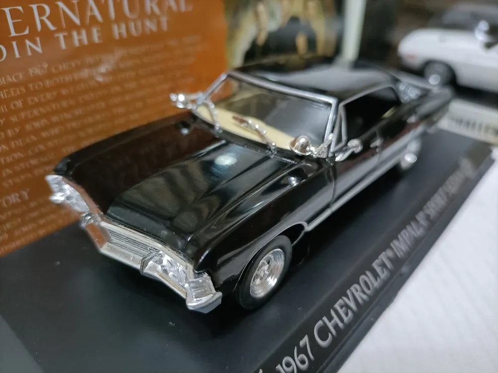 

Greenlight 1:43 Chevrolet Impala Sport Sedan 1967 Supernatural Join the Hunt Limited Collector Edition Metal Diecast Model Toy