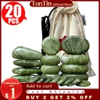 Tontin нефритовый глазурь горячий камень массажный набор массажер для спины уход за здоровьем камни для массажа позвоночника базальтовая Лава камень спа