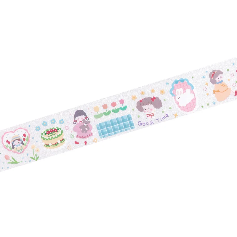 

10pcs/1lot Washi Masking Tapes Cream and flowers Decorative Adhesive Scrapbooking DIY Paper Japanese Stickers 3M