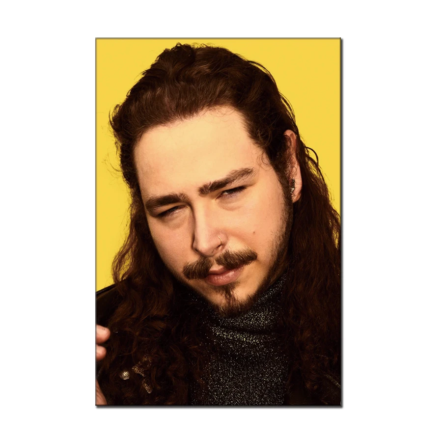 Художественный постер Post Malone Beerbongs Bentleys Rapper Music Singer Подарочный холст 24x36 дюймов