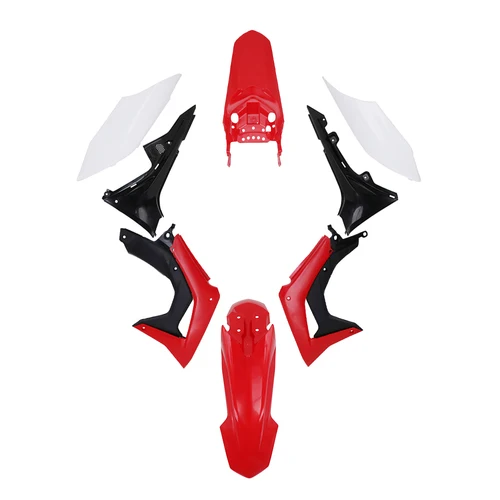 Мотоциклетный пластиковый комплект переднее и заднее крыло боковые панели