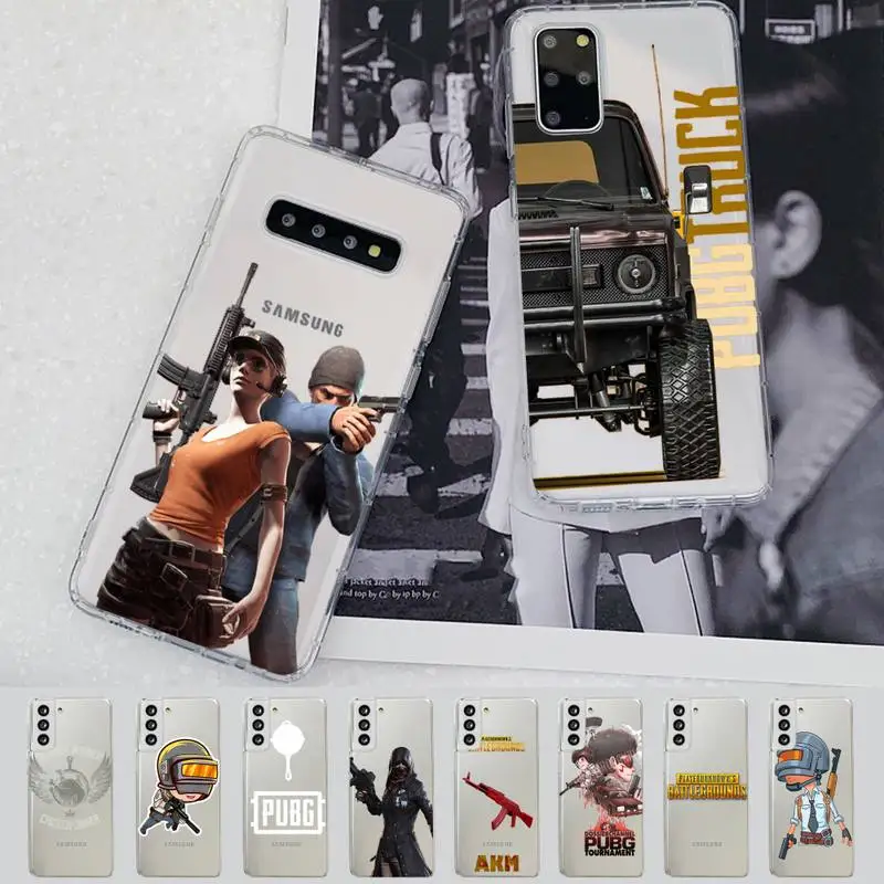 

Hot PUBG Game Phone Case For Samsung A 51 30s 71 21s 70 10 31 30 52 12 40 S20 21 plus lite UlTRA