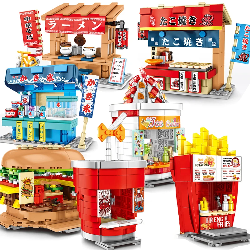 Городской Мини магазин продуктов питания с видом улицы торговый центр