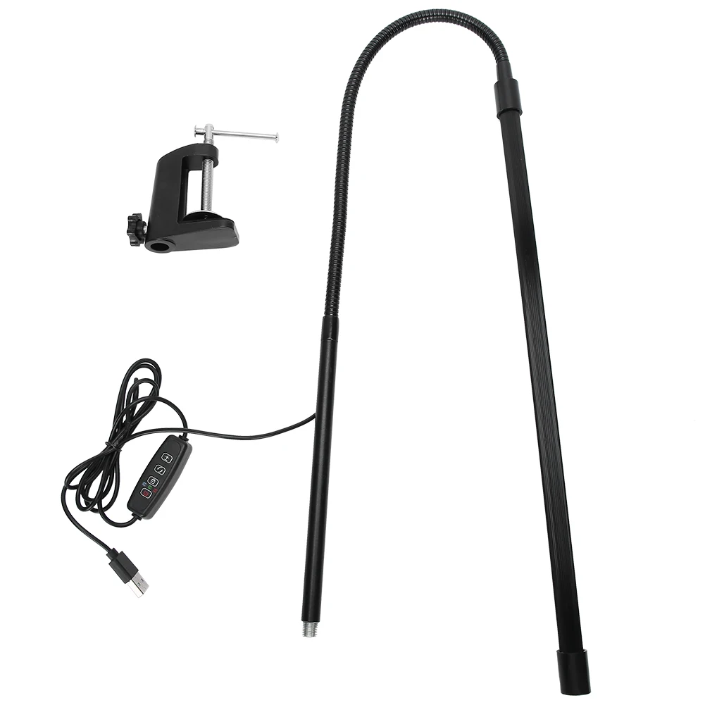 

Long Arm Flexible LED ClipOn Beauty Tattoo Lamp 4 Kinds Of Brightness Eye Protection Nail Art Eyelash Beauty Reading Desk Lamp