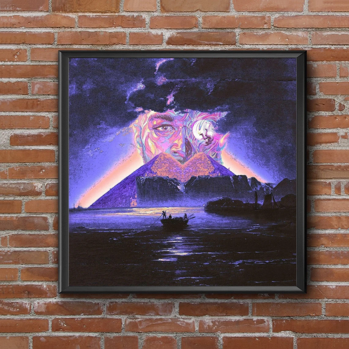 

Альбом с изображением героев музыки малыша куди-человека на Луне III, постер с изображением музыкальной звезды, певицы на холсте, художествен...