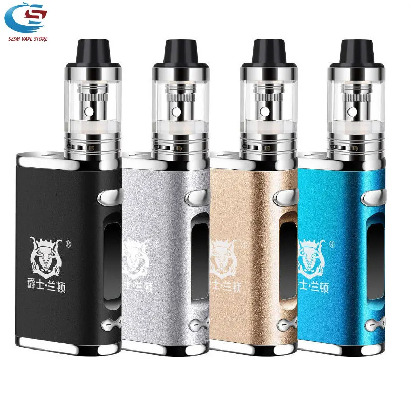 Электронная сигарета, регулируемый vape 80 Вт, комплект модов, Встроенный 2000 мАч, батарейный блок, 3 мл, бак, электронная сигарета, большой дымовой Атомайзер
