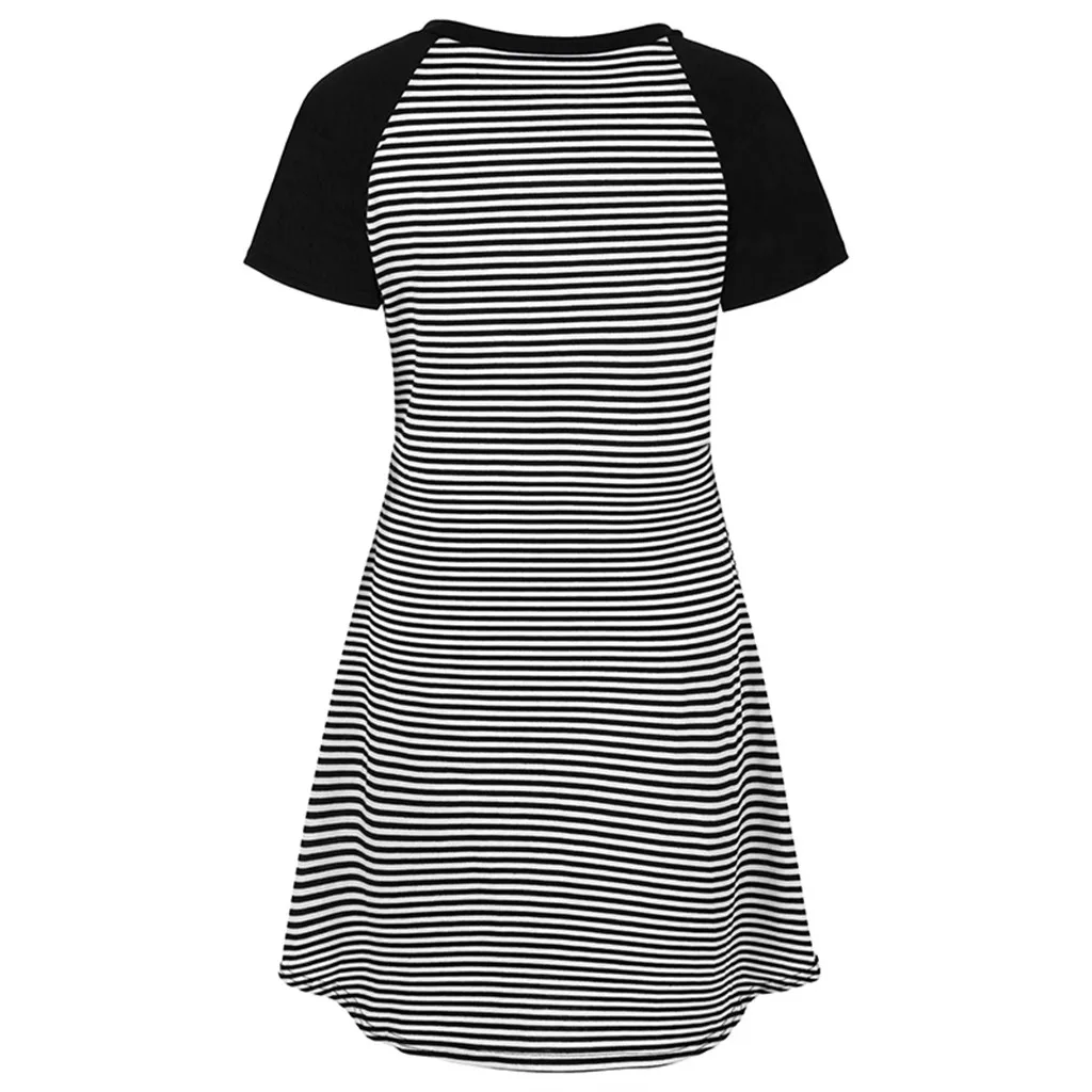 Женское платье для беременных грудного вскармливания с коротким рукавом