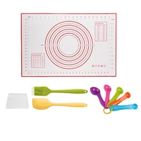silicone baking mat pizza dough maker pastry kitchen gadgets cooking tools utensils bakeware kneading accessories