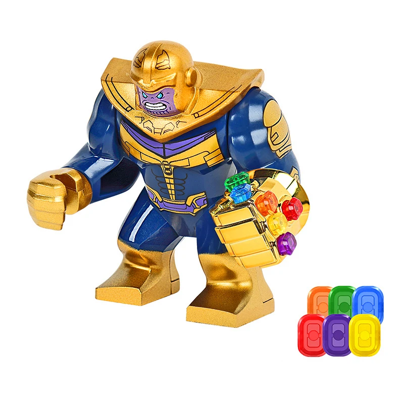 Перчатки большого размера танос Бесконечность отправлены 6 шт. энергетические