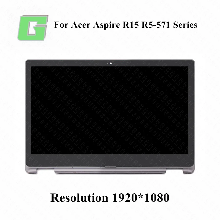 15 6 &quot1920x1080 Замена сенсорного стекла дигитайзер ЖК-дисплей светодиодный экран