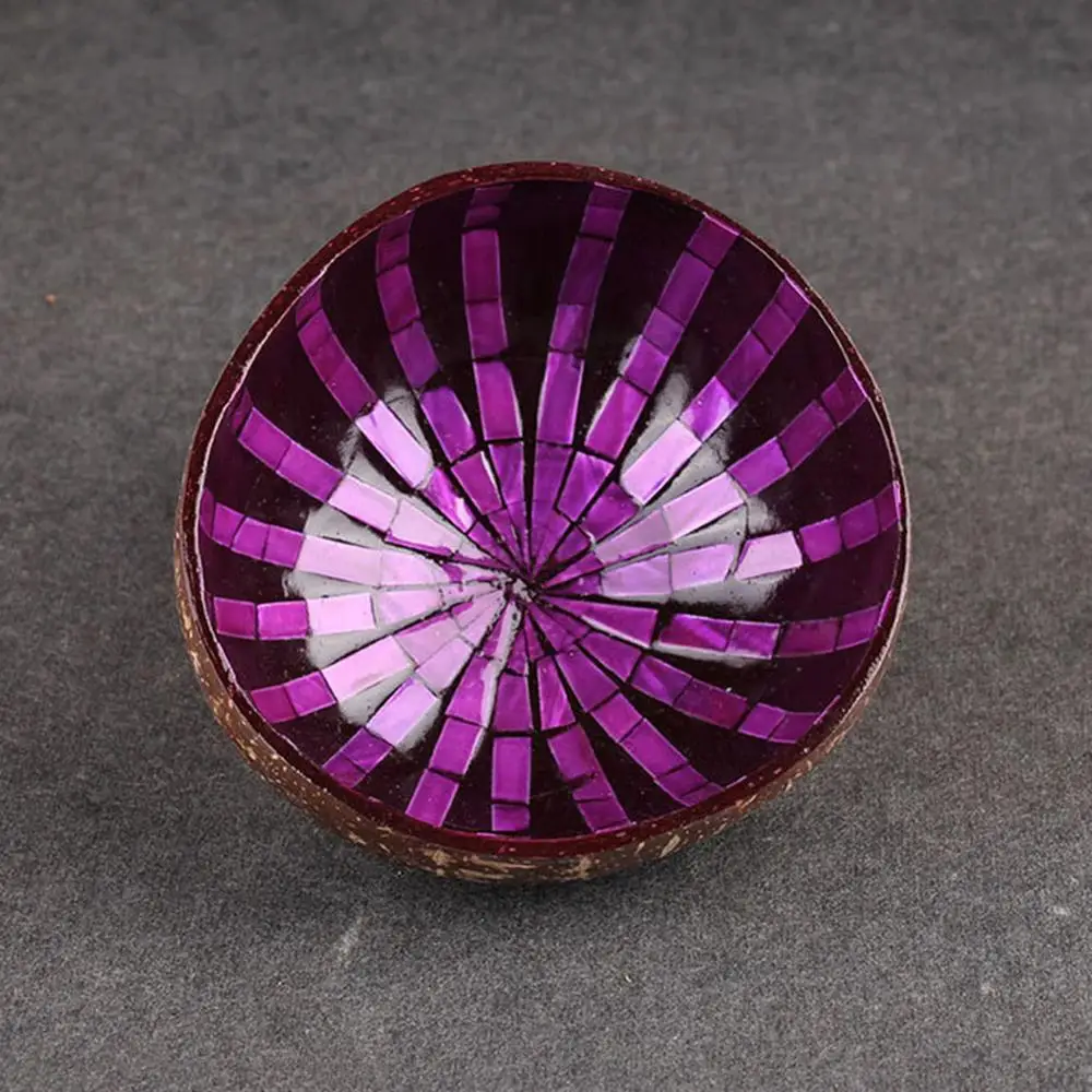 Натуральная чашка в виде кокоса украшения фруктовый салат лапша рис чаша