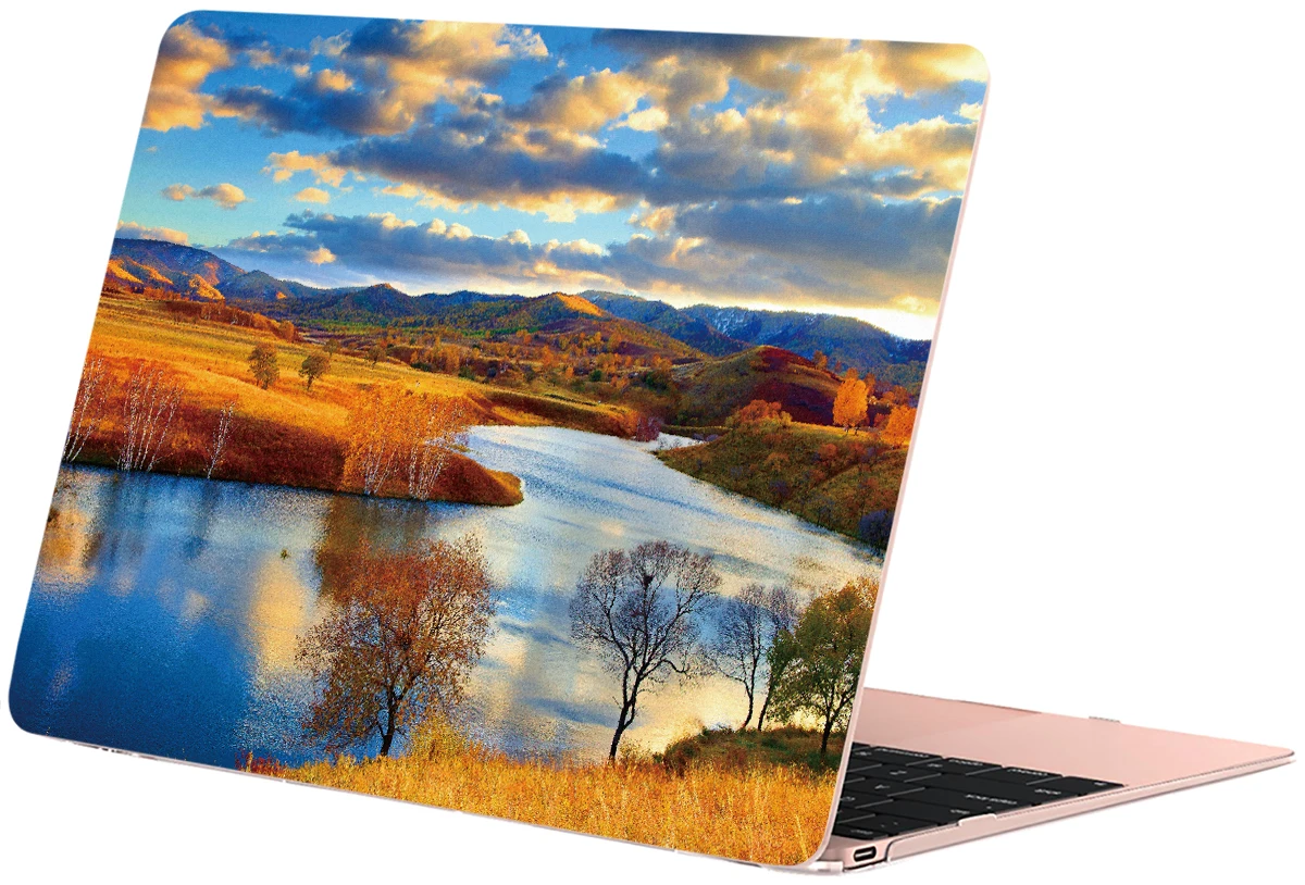 Чехол Sykiila для Macbook Air 11 13 Pro 12 13 15 чехол картина маслом оболочка A1706 A1707 A1989 Сенсорная панель Гог мрамор