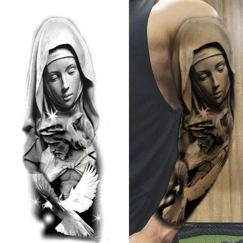 2019 Новый полноручный стикер татуировки водонепроницаемый мужской и женский