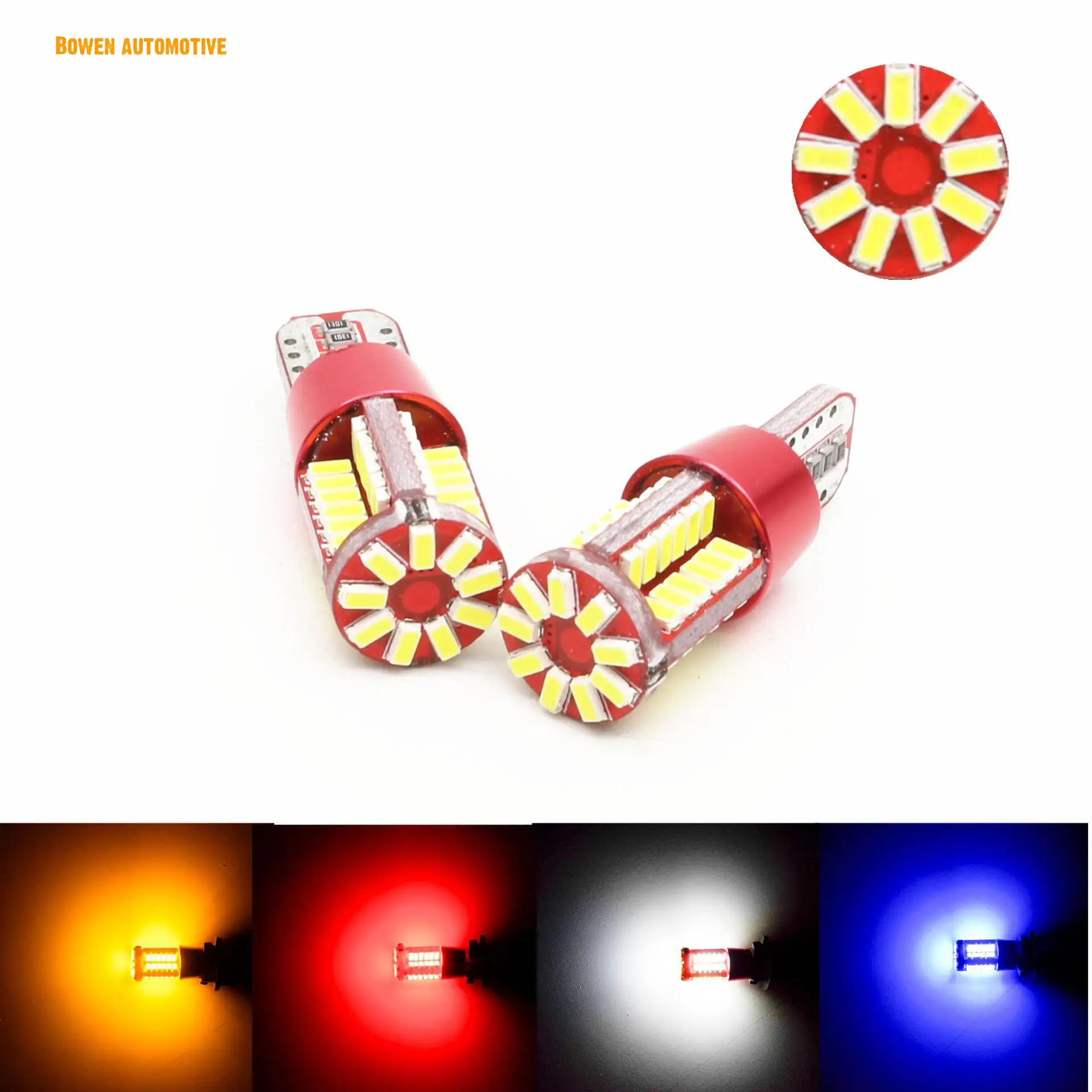

HY03 T10 3014 car decoding lamp 57smdled door width indicator
