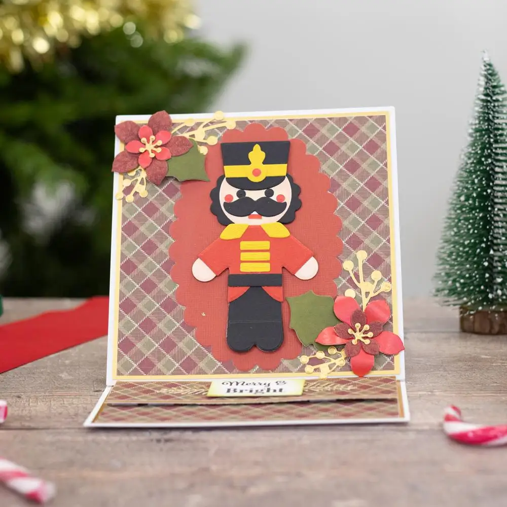 

Metal cutting dies Nutcracker and Friends cut die mold card Scrapbook paper craft knife mould blade punch stencils