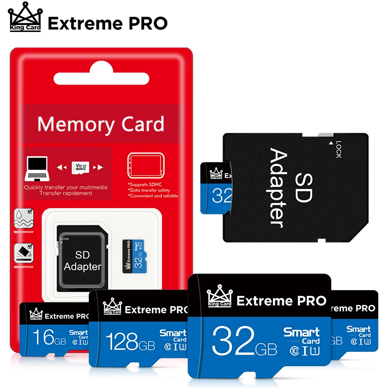 Высокоскоростные карты памяти micro sd 4 ГБ 8 16 32 64 карта 128 флэш класса 10 бесплатная