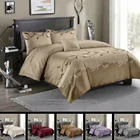 Комплект постельного белья из 2 или 3 предметов, роскошный пододеяльник с цветочным принтом и застежкой-молнией, 1 пододеяльник + 12 наволочек, размеры СШАЕСАвстралии