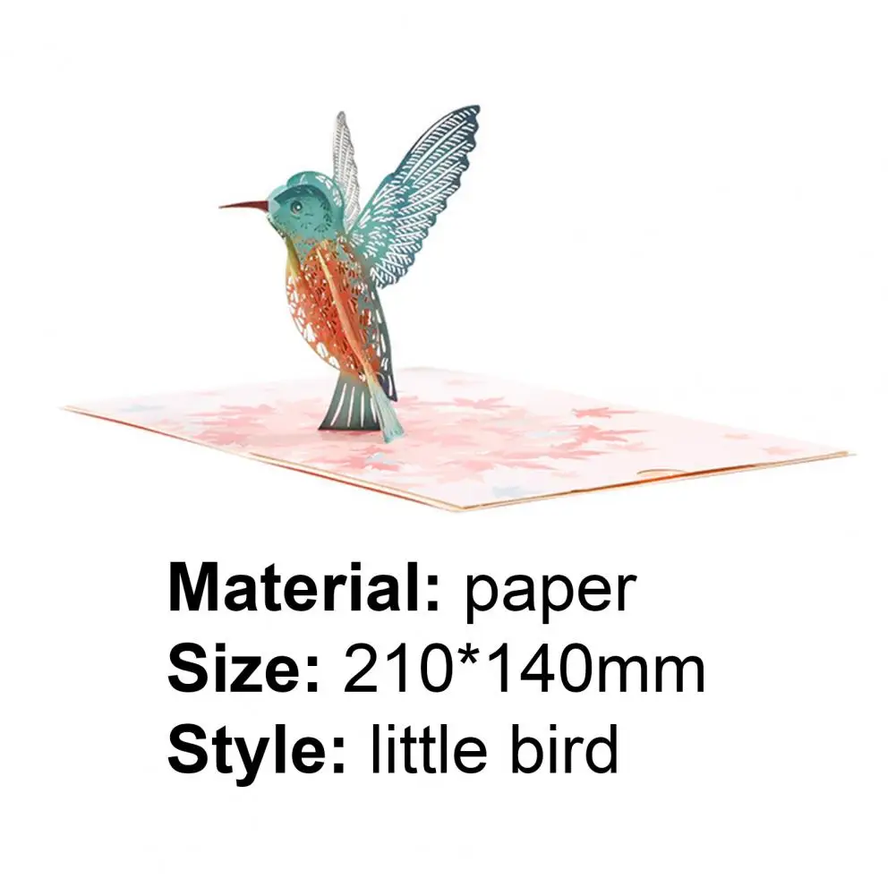 Поздравительная открытка с привлекательным дизайном легко носить собой