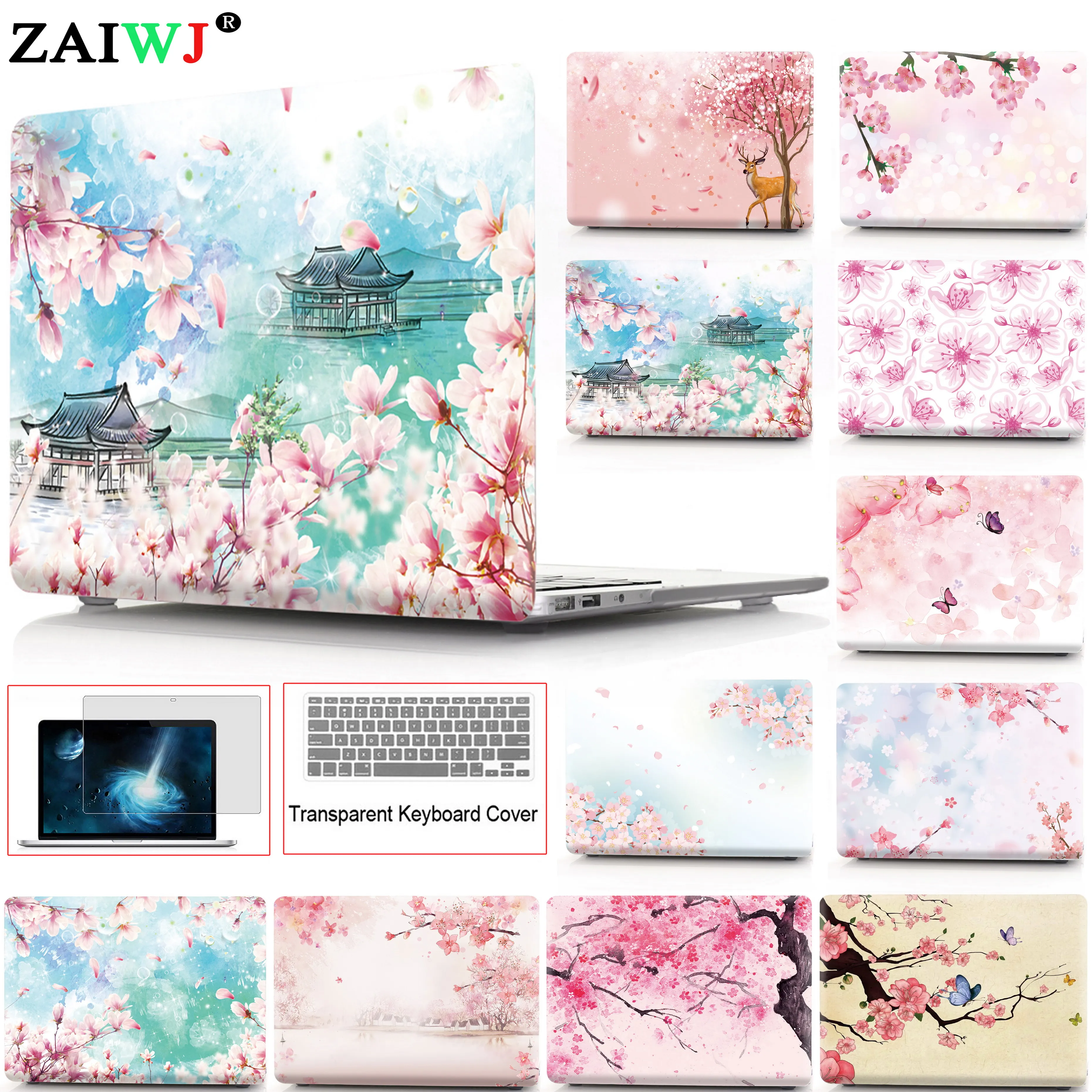 

2022 New Watercolor Hard Shell For MacBook 2020 Air Pro M1 M2 13 A2338 A2179 13.6 A2681 Case 2021-2023 Pro 14.2 16 15 inch Cover