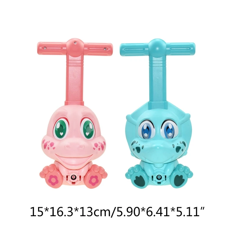 

Cartoon Dinosaur Learning Funny Inertia Balloon Car Aerodynamics Inertial Toys A2UB