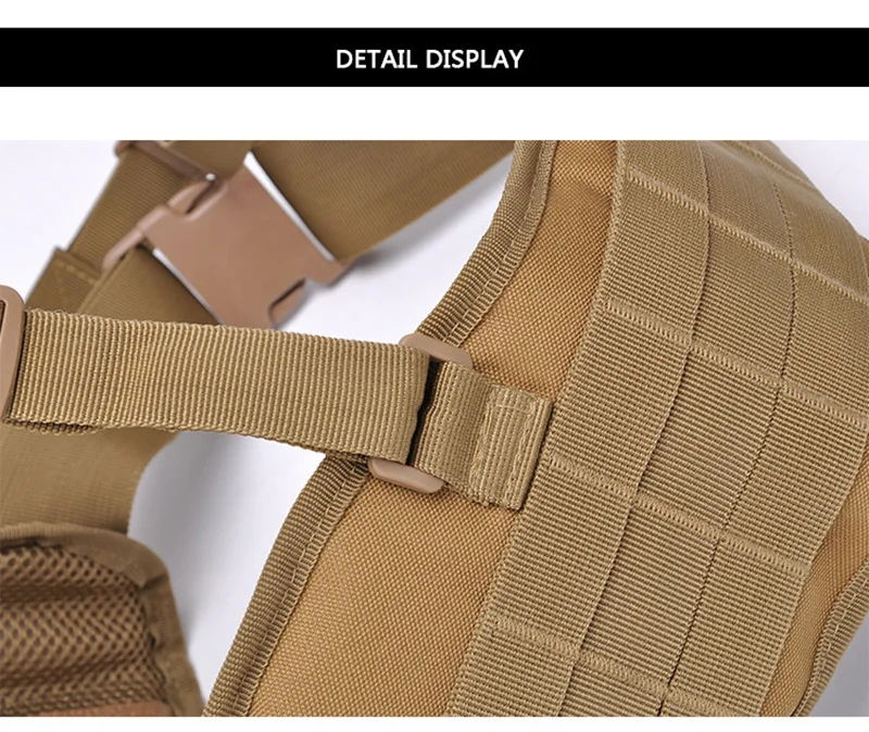 1000D нейлоновый тактический Molle ремень мужской боевой пояс Н-образный армейский Специальный военный поясной ремень удобный Регулируемый мягкий