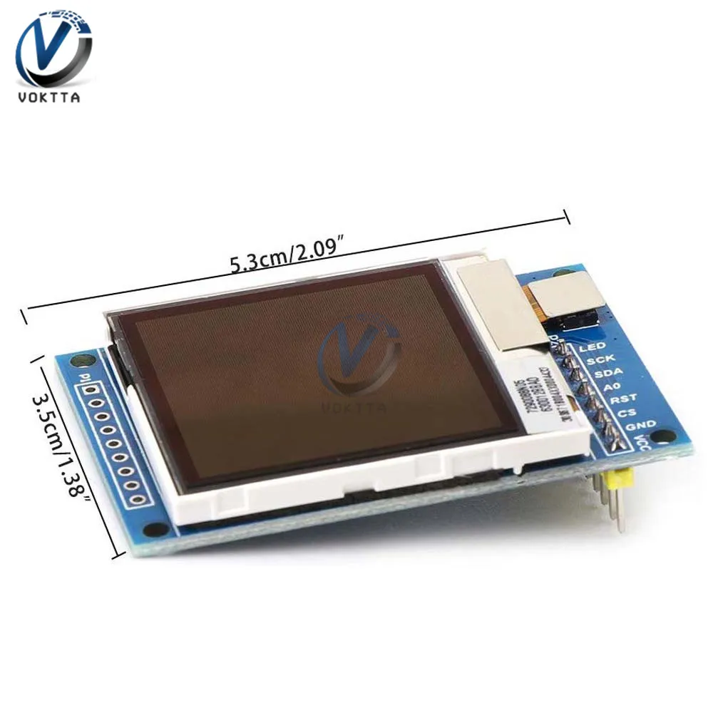 Модуль ЖК-дисплея 1 6 дюйма OLED SPI с последовательным интерфейсом TFT 130*130 модуль для
