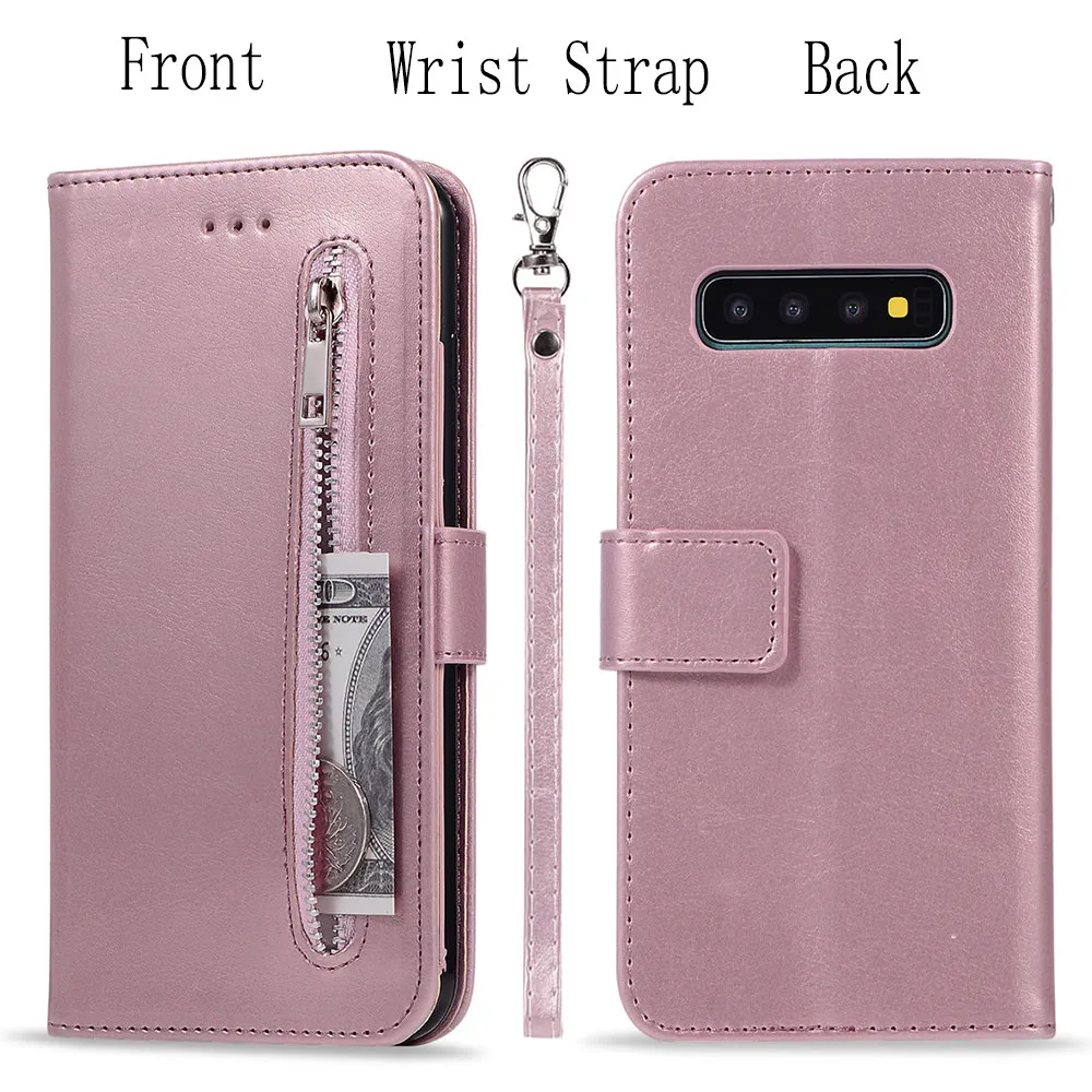 LAPOPNUT противоударный кожаный чехол с магнитной застежкой для Samsung Galaxy S20 Ultra S9 S8 S10