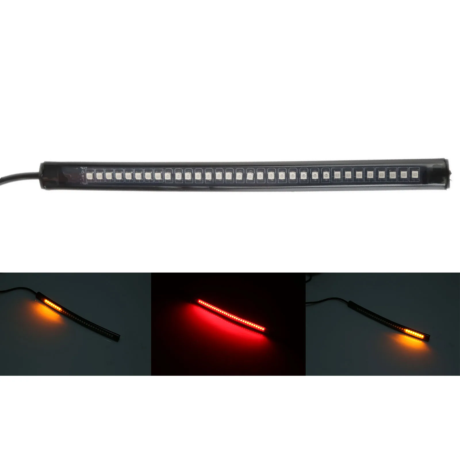 Универсальная мотоциклетная лента Светодиодная гибкая Поворотная сигнальная