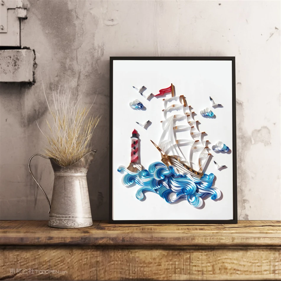 

А4 бумага девушка воздушный шар лодка Индийский Слон церковь Рождественская елка Ян бумага Квиллинг иллюстрация комплект слот ручной работ...