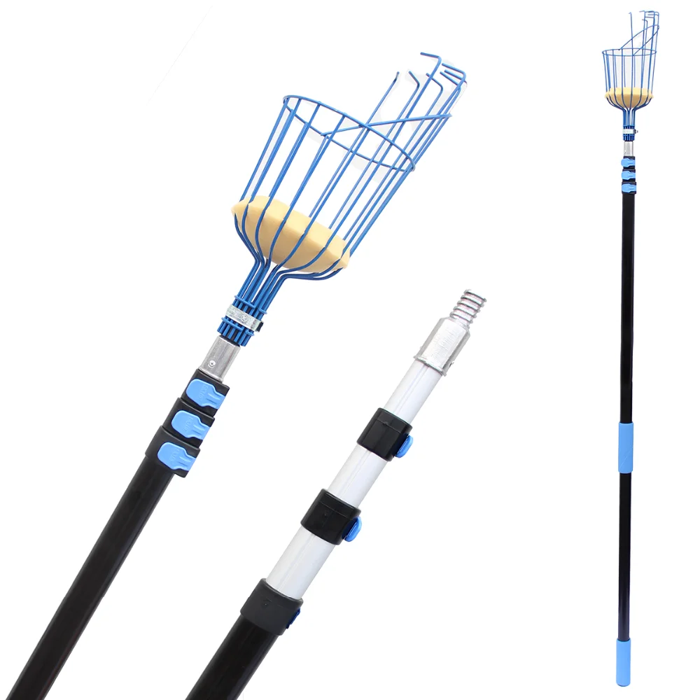 

Extentool 5.4m aluminum telescopic pole garden tool fruit picker best fruit picker tool manufacturer