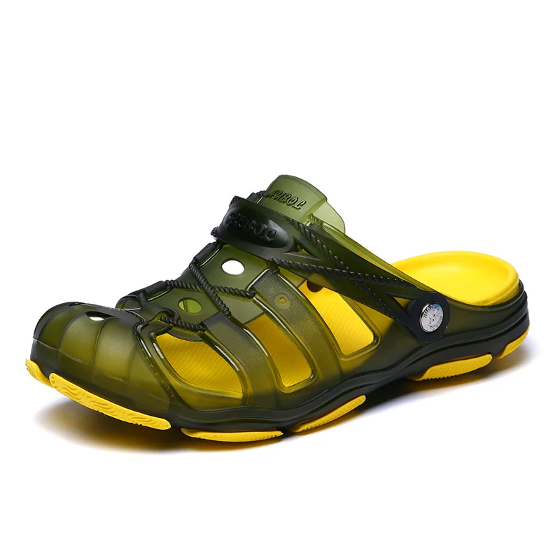 Сандалии мужские легкие пляжные шлепанцы для сада и улицы водонепроницаемые