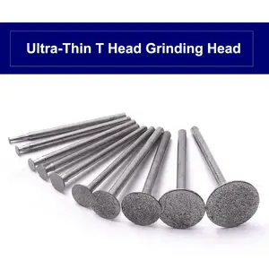 1020 шт. алмазная шлифовальная головка с установленными точками 2-16 мм режущая головка для камня нефрита резьбы полировки гравировки инструменты хвостовик 2,353 мм