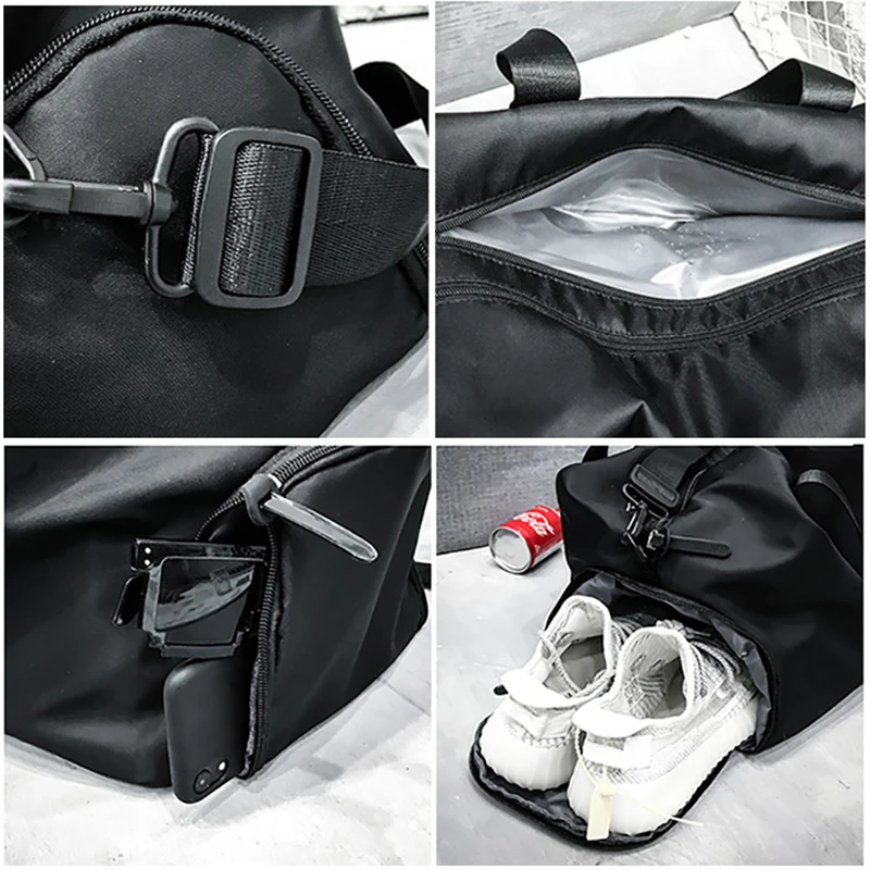 Спортивная сумка для тренажерного зала фитнеса и йоги водонепроницаемая